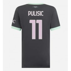 AC Milan Christian Pulisic #11 Tredjedrakt Kvinner 2024-25 Kortermet